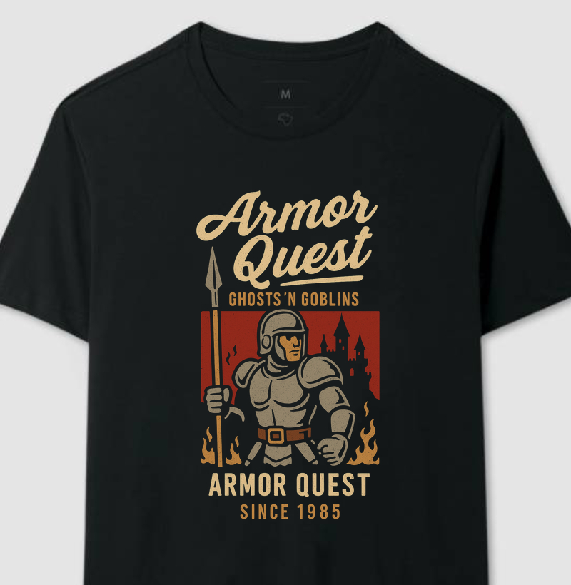 Armor Quest Ghosts N Goblins Retro Series