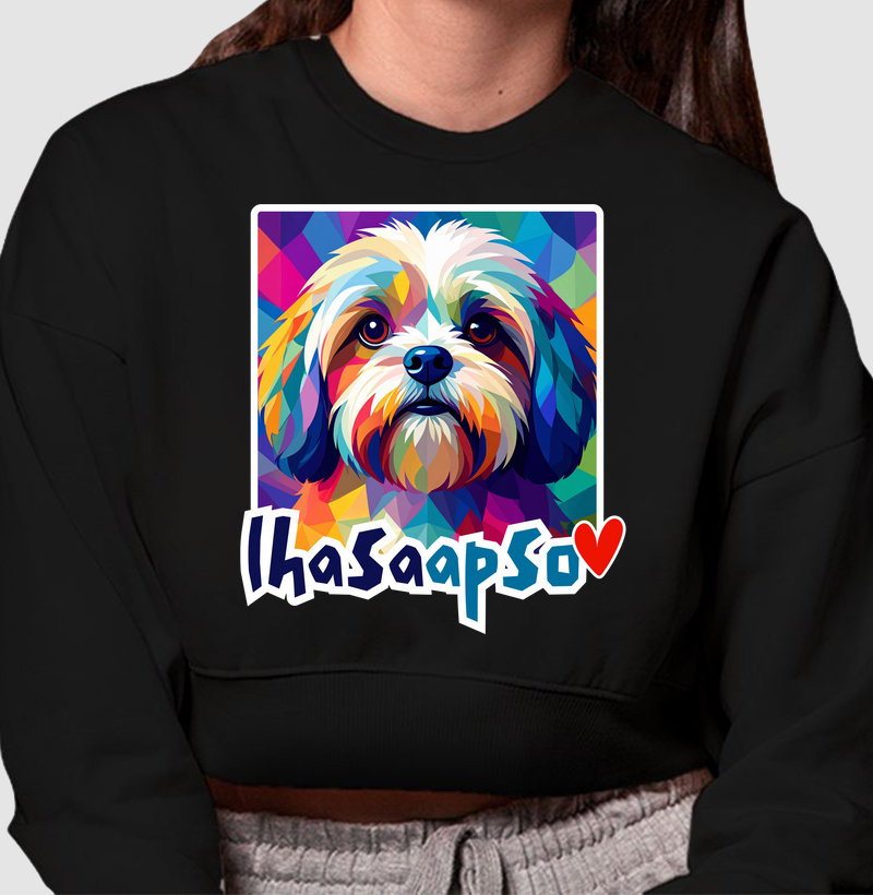 Geometric Lhasa Apso