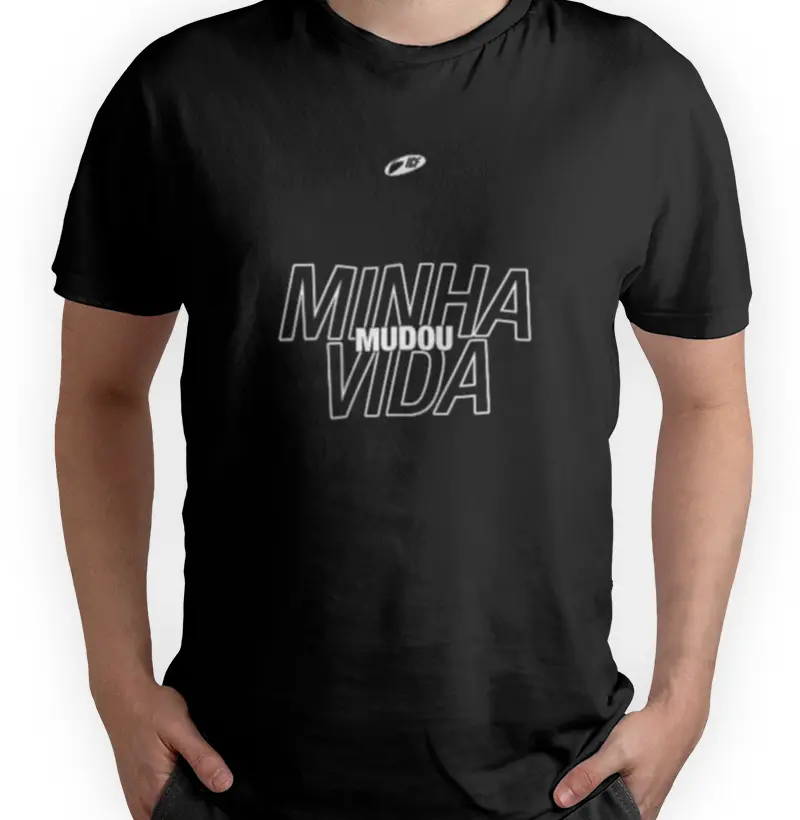 Camisa Minha Vida Mudou I Batismo
