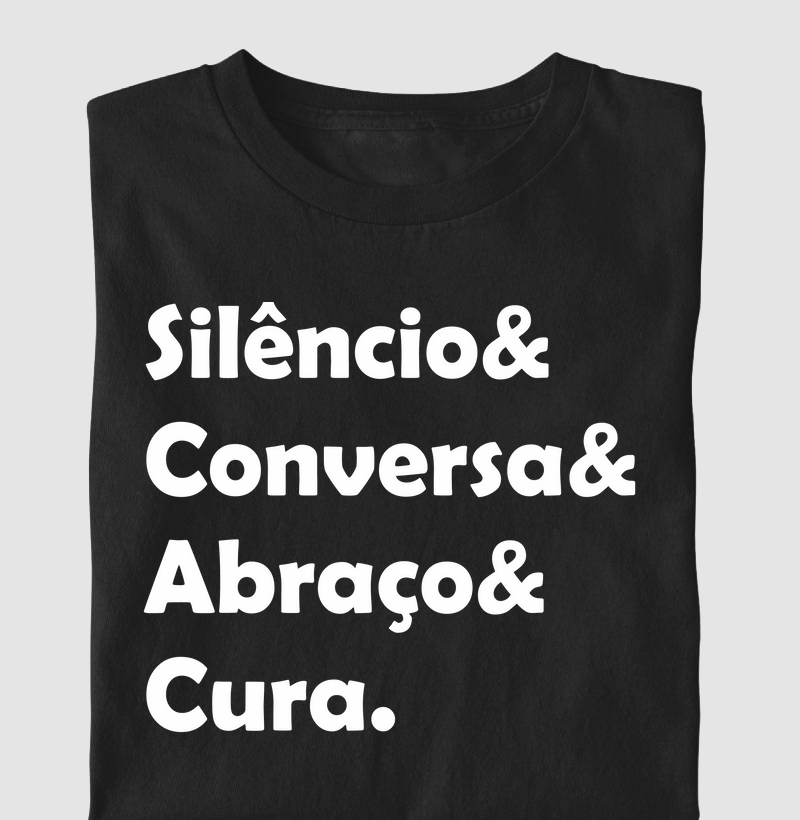 Silencio Conversa Abraco Cura
