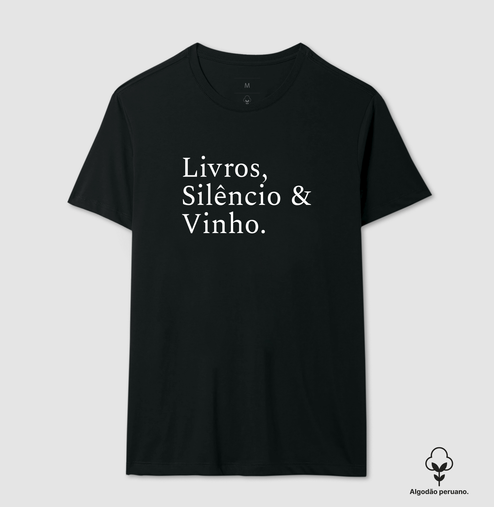 Livros, silêncio & vinho