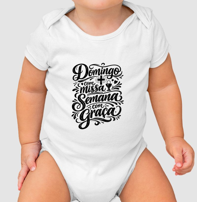 Domingo com missa, semana com graça!