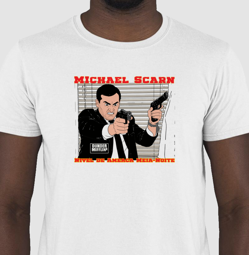 The Office - Michael Scarn - Camiseta Adulto