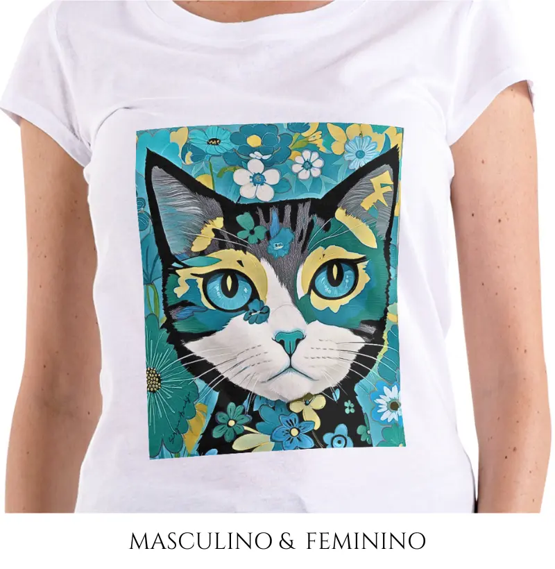 Camiseta Art Cat