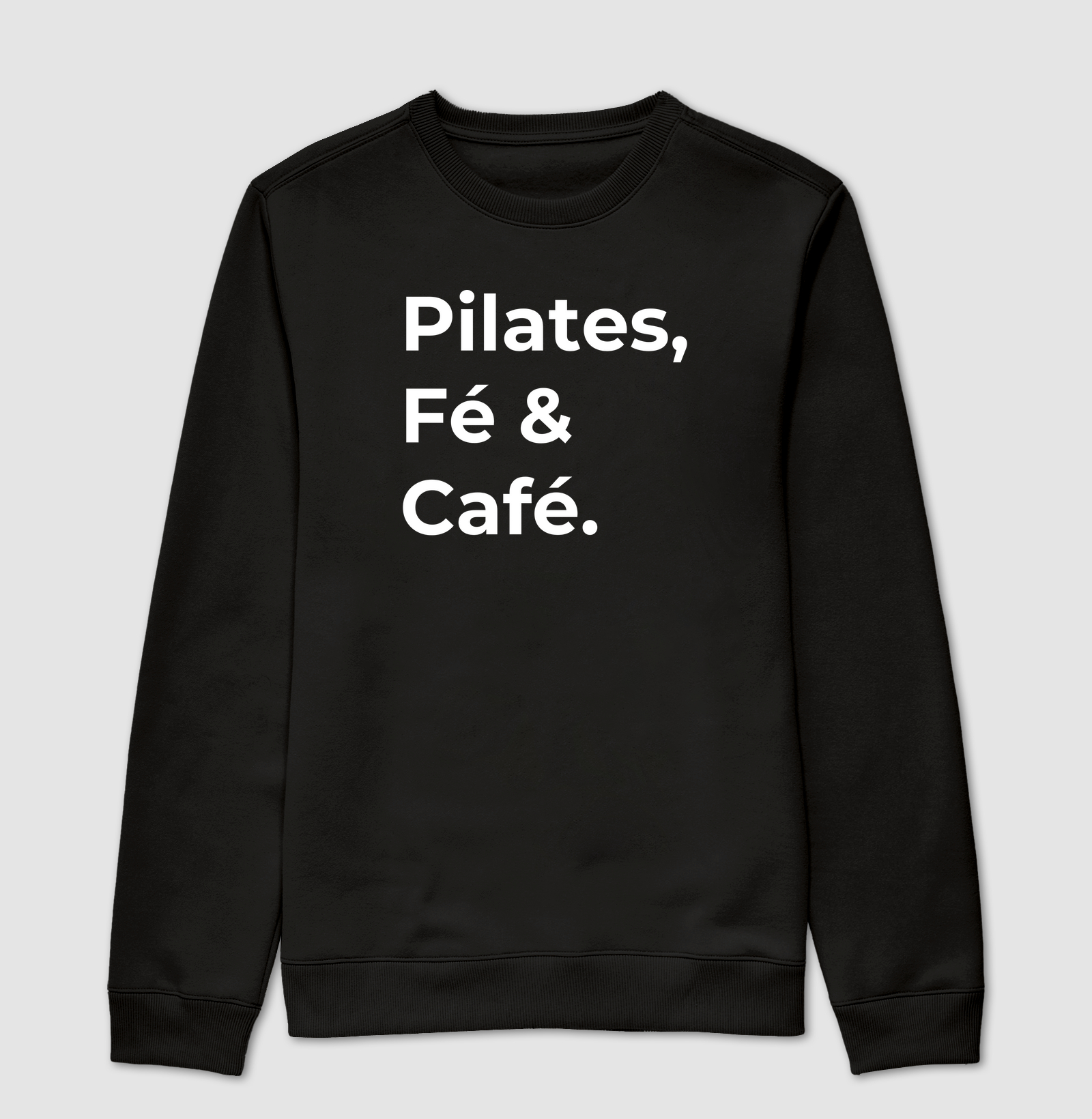 Pilates, fé e café.