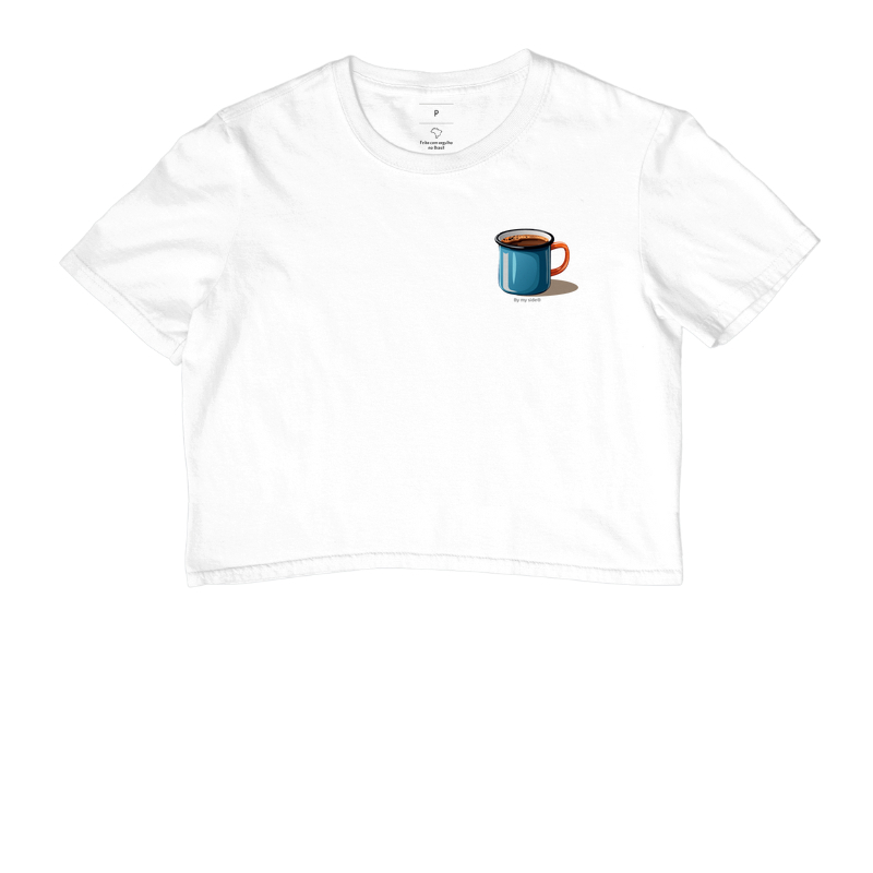 Canequinha de café azul