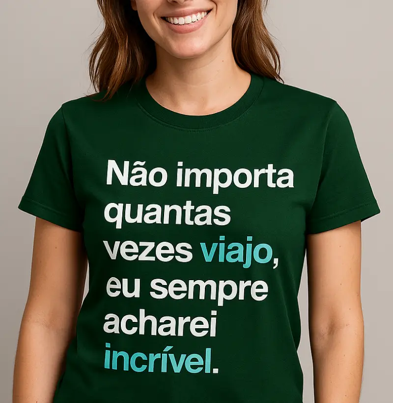 Eu sempre acharei incrível