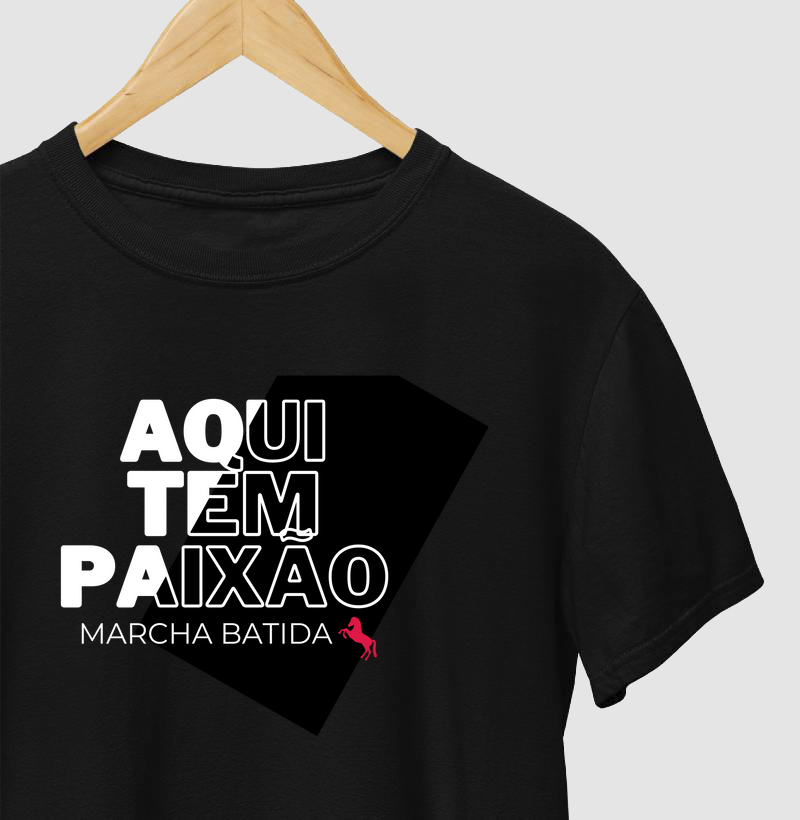 Camisa Aqui tem Paixão marcha batida