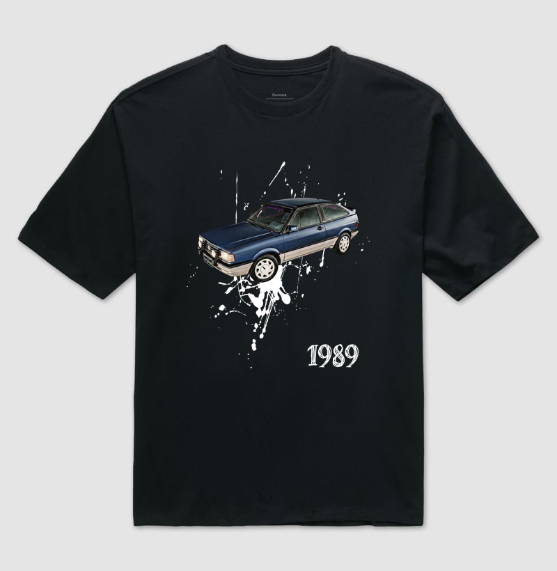 Camiseta VW Gol GTi 1989 – O Primeiro Injeção Eletrônica – Clássicos Nacionais - Cores