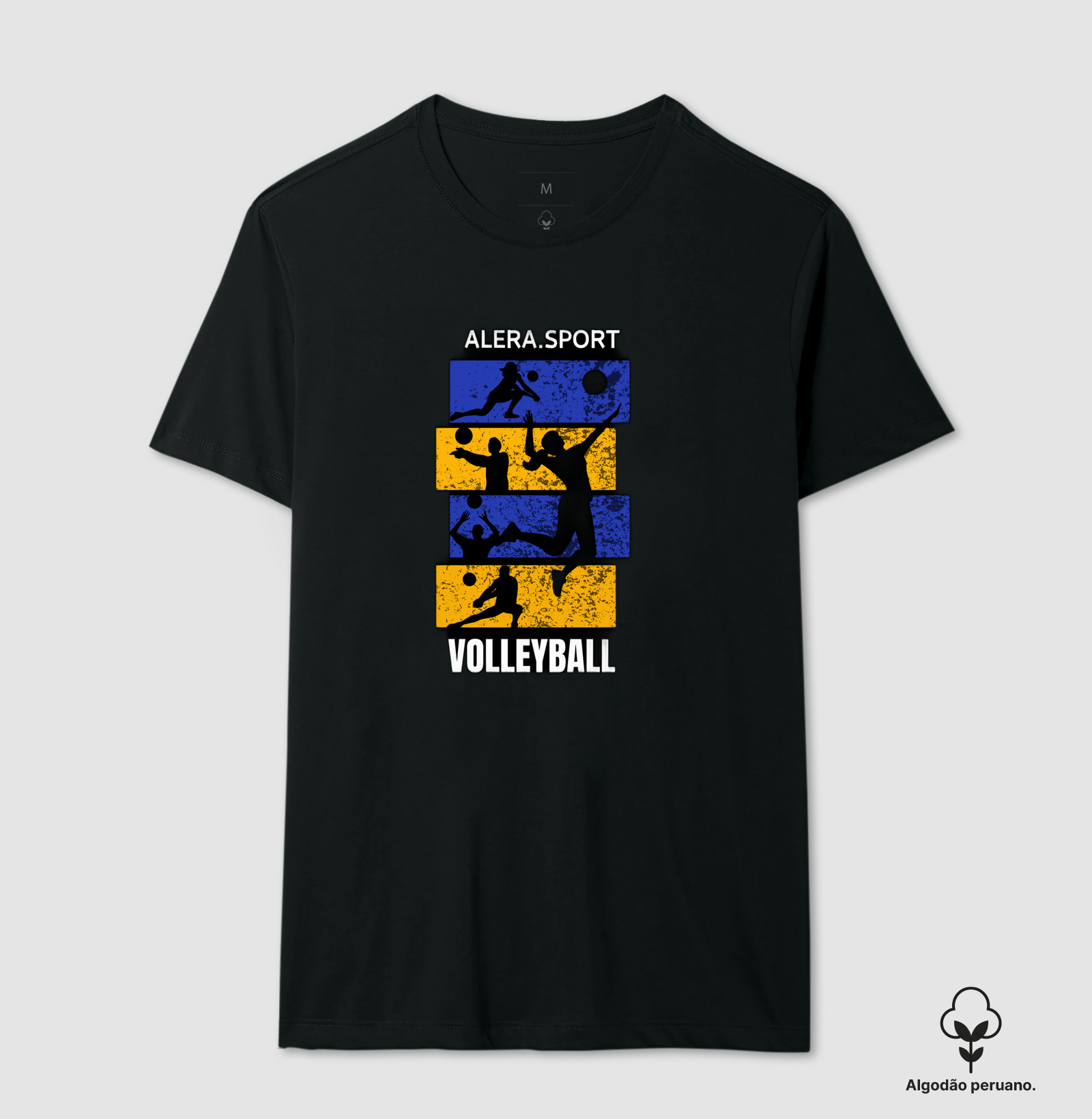 camiseta estampa esportiva 