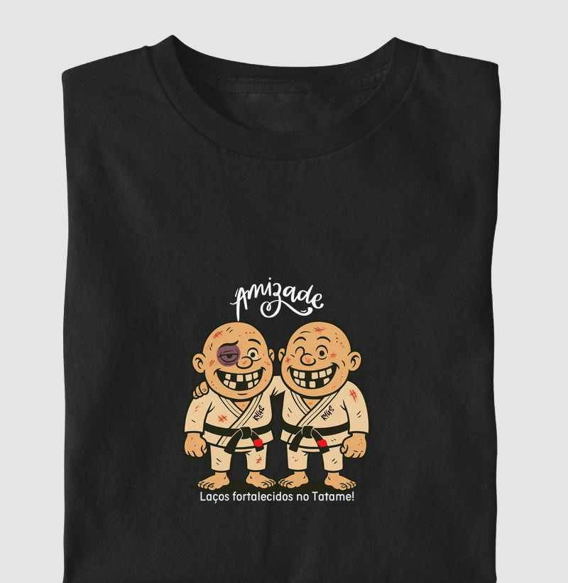 Amizade Laços fortalecidos no Tatame.
