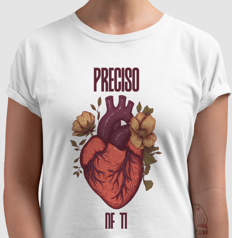 Camiseta Preciso de Ti