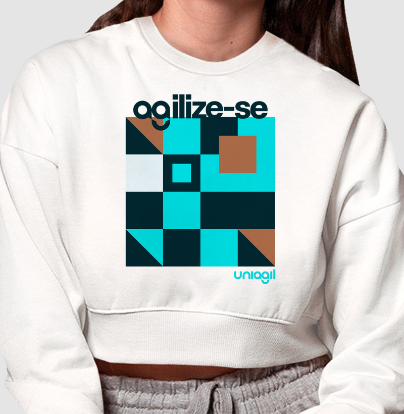 Moletom Feminino agilize-se 2.0
