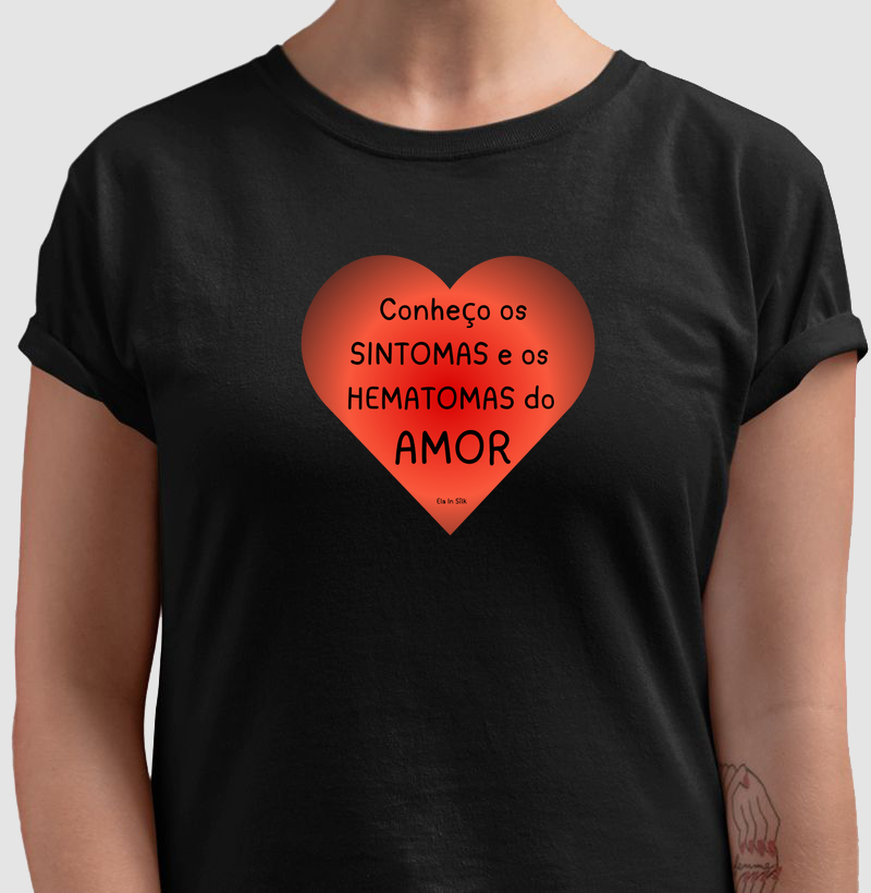 Conheço os sintomas e os hematomas do amor