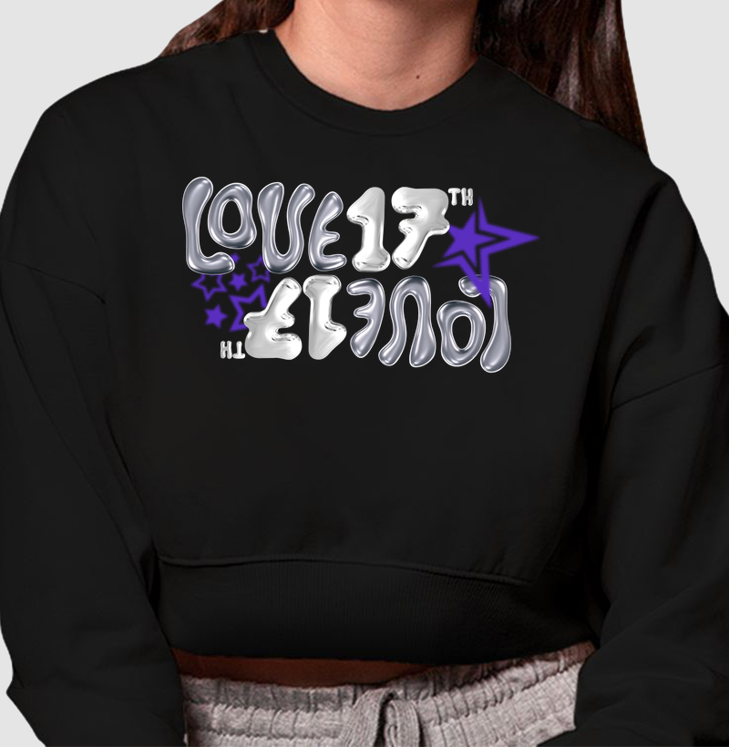 Cami Cropped Moletom — Love Seventeen