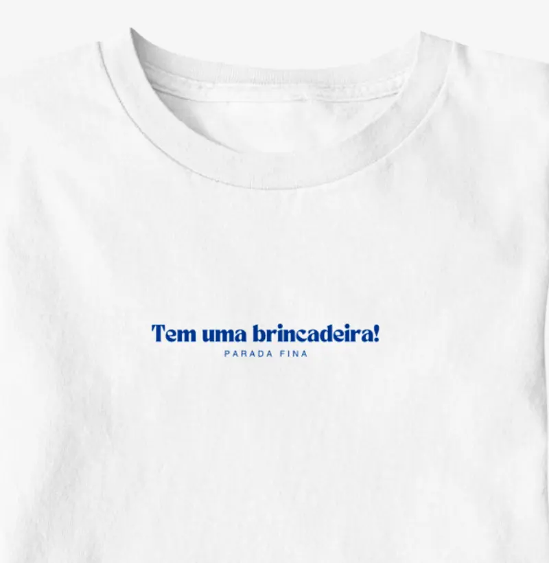 Tem uma brincadeira!