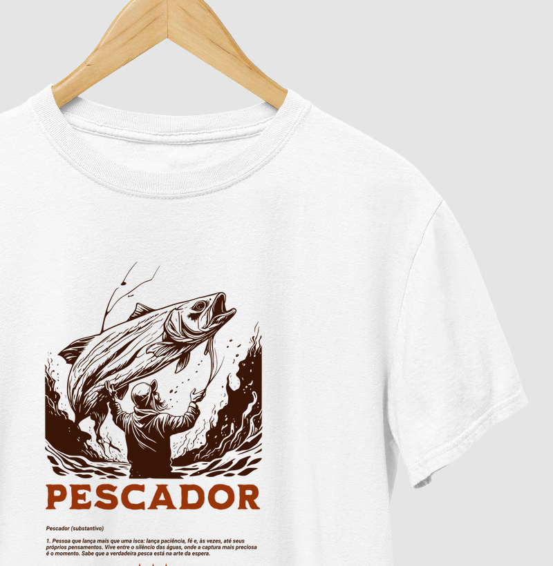 CAMISETA - PESCADOR NO DICIONÁRIO