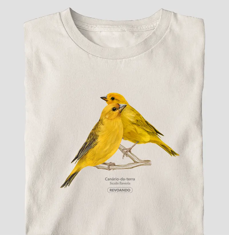 Inky Aves - Canário-da-terra II - Oversized