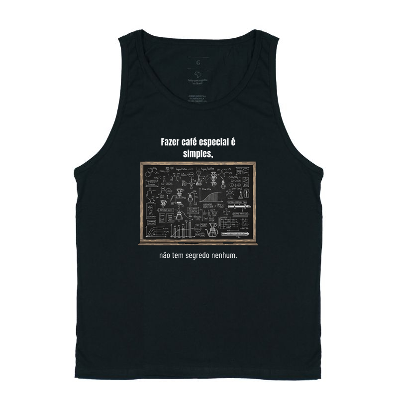 Camiseta Café - Fazer café especial é simples, não tem segredo nenhum.