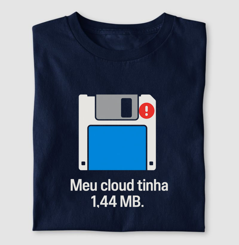 Camieta Meu cloud tinha 1,44 MB