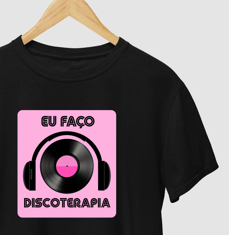 EU FAÇO DISCOTERAPIA - Rosa