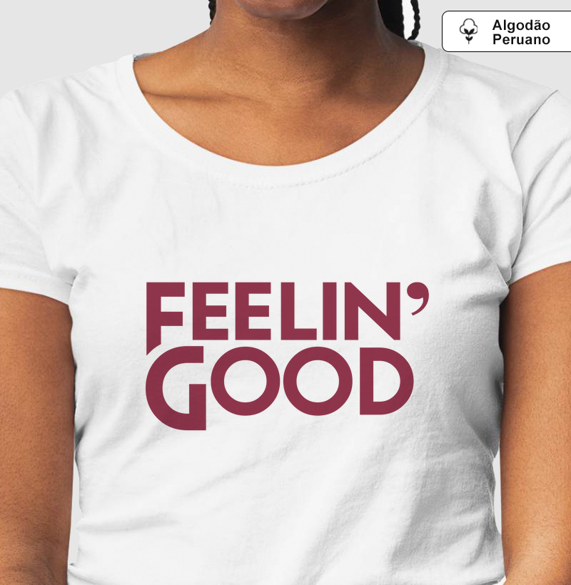 Algodão Peruano Feeling Good - Vamos Viver