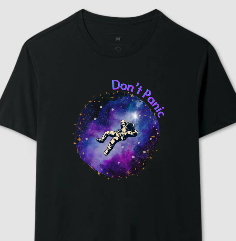 Don't Panic - Guia do Mochileiro das Galáxias