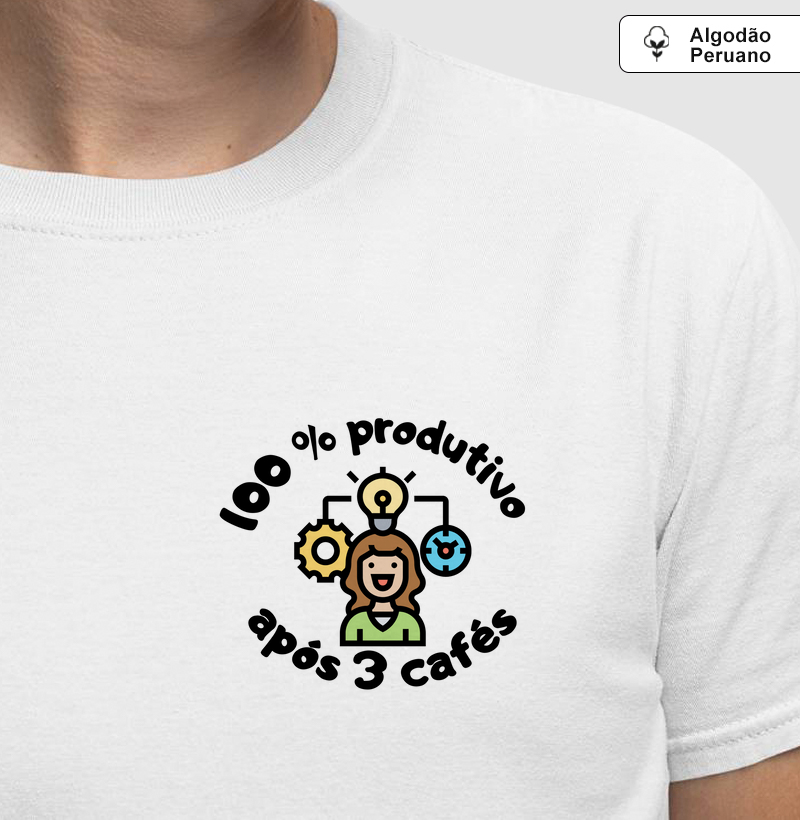 100% produtivo após 3 cafés 