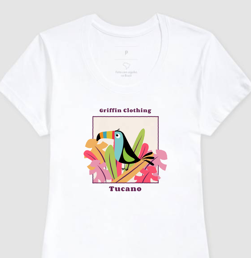 CAMISETA FEMININA TUCANO