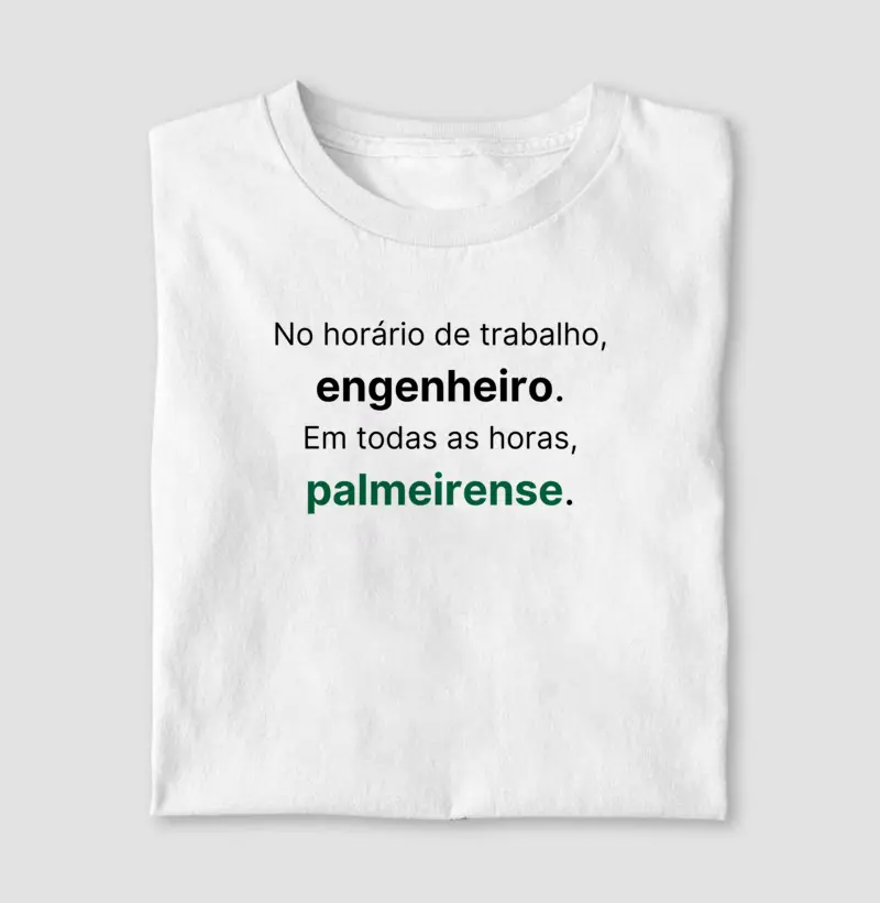 Engenheiro e palmeirense