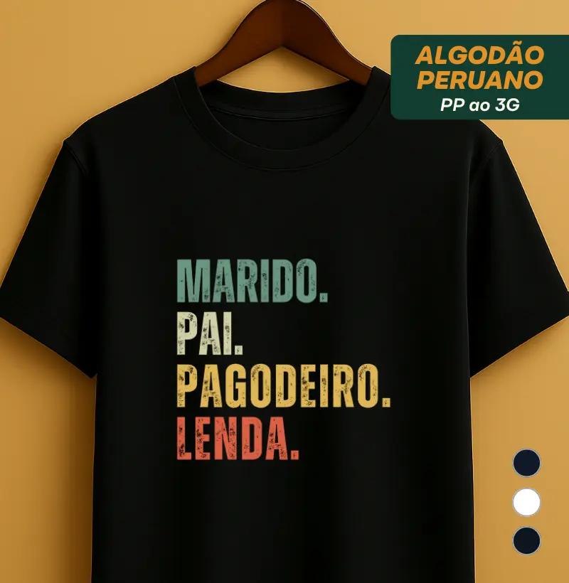 MARIDO. PAI. PAGODEIRO. LENDA.
