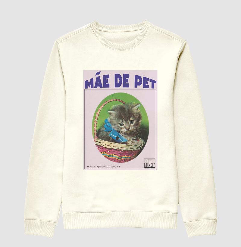 Moletom de Pet Cartaz Gato