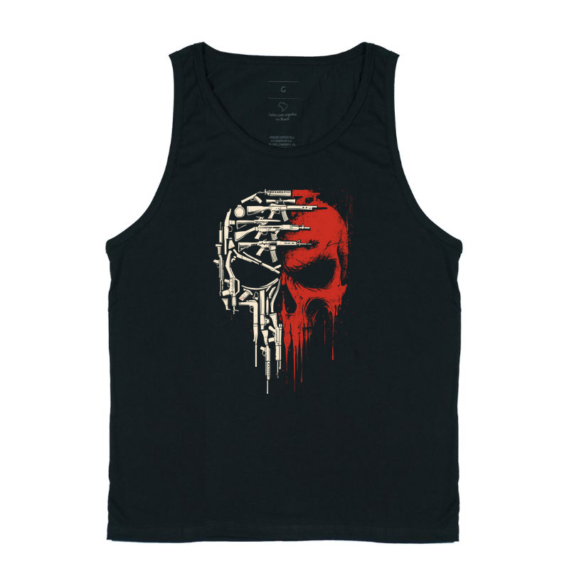 Camiseta Militar Punisher Guns Magnata556