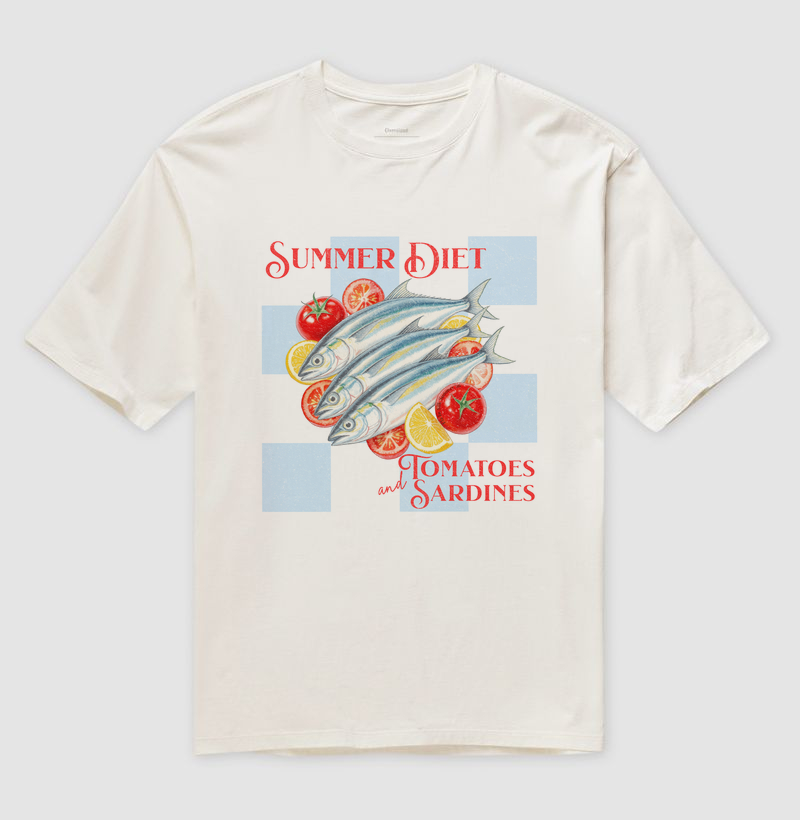 Summer Diet - Tomatoes and Sardines