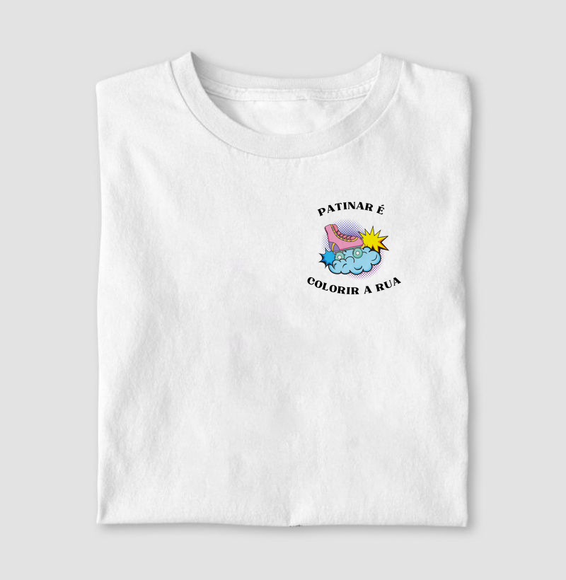 Patinar é colorir a rua