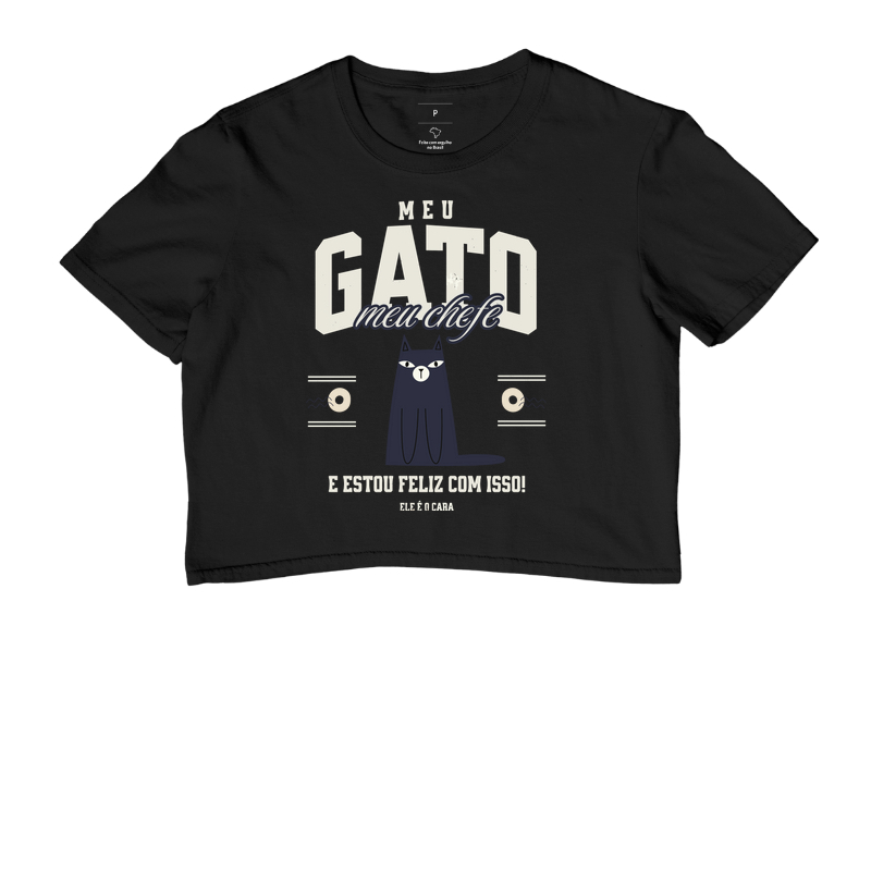 Camiseta Meu gato