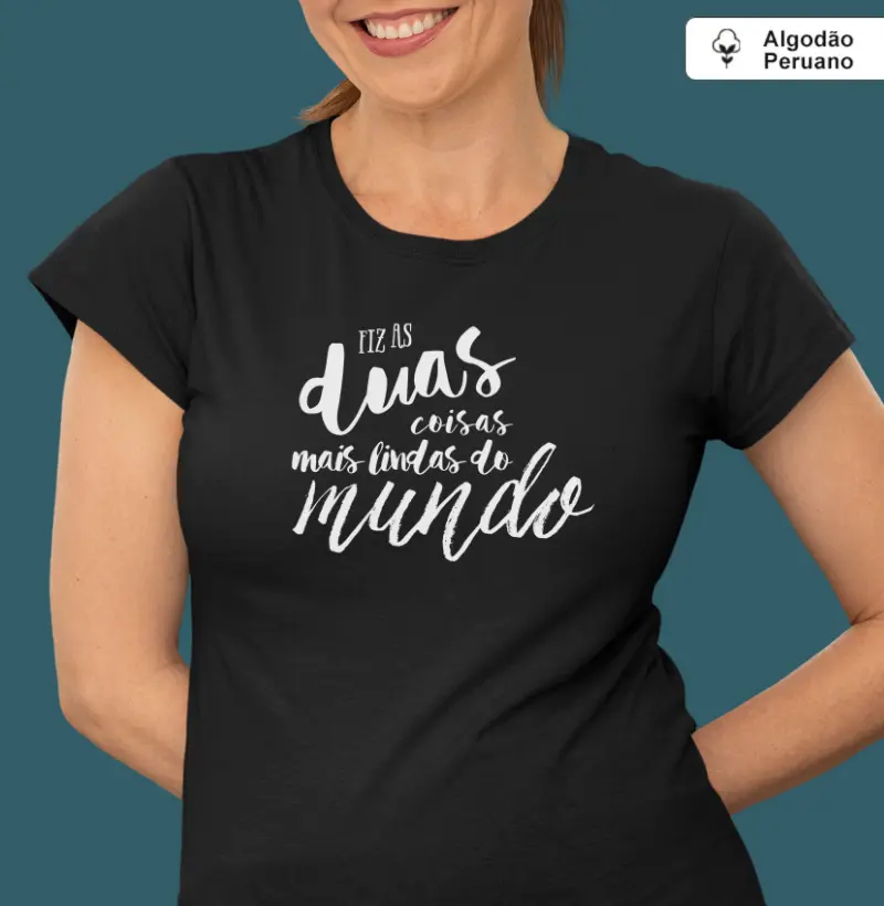 Eu fiz as duas coisas mais lindas do mundo (peruano)