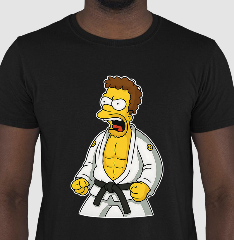 Cartoon BJJ Original, Homer