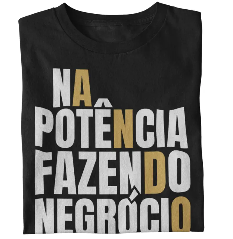 Camiseta - Negrócio