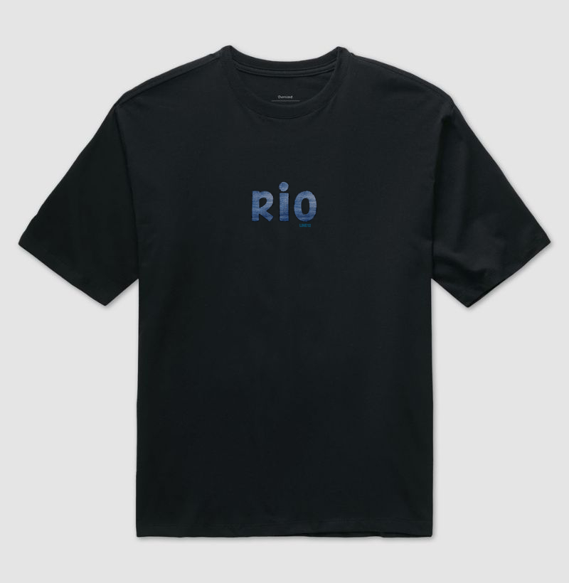 RIO EM JEANS - Oversized
