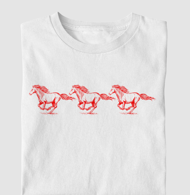 Horse running shirt