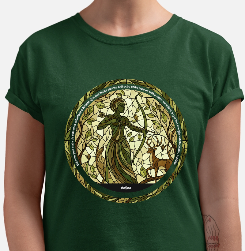 CAMISETA UMBANDA – Oxóssi Vitral