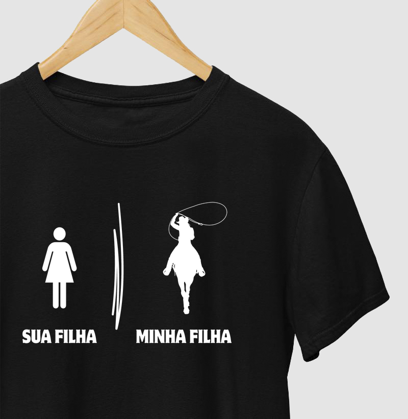 Sua filha - Minha Filha - Algodão 30.1 