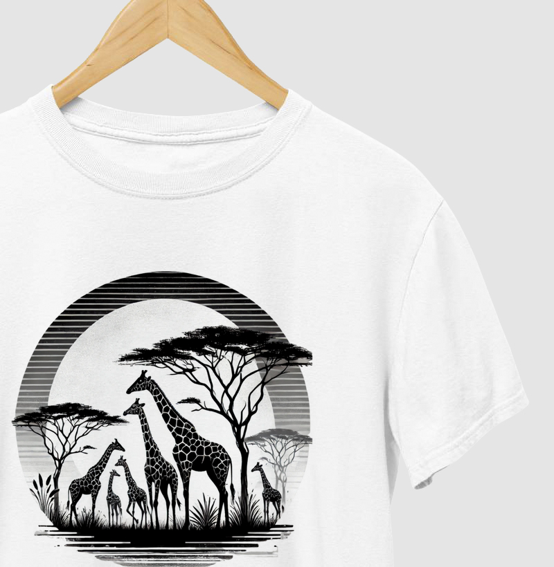 Camiseta Animalis Giro da Vida 100% Algodão