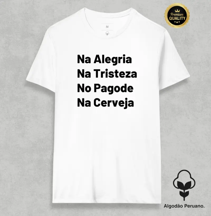 Na alegria na tristeza no pagode na cerveja