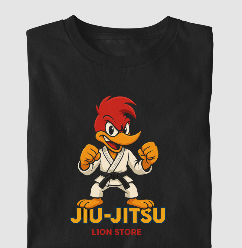 Para quem entra no tatame com a mesma ousadia do Pica-Pau!