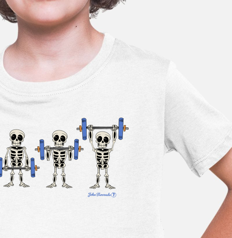 Infantil Caveira Clean & Jerk 