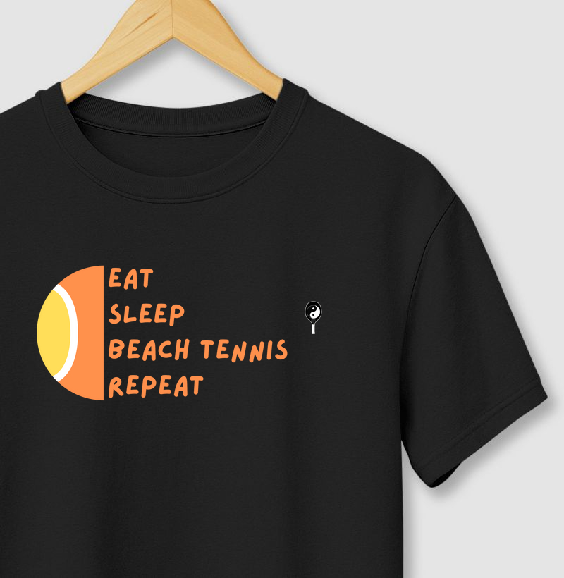 Eat Sleep Beach Tennis Repeat