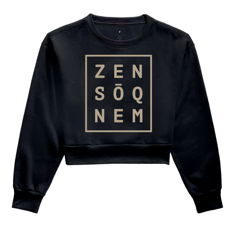 Zen Só Q Nem - Cropped moletom