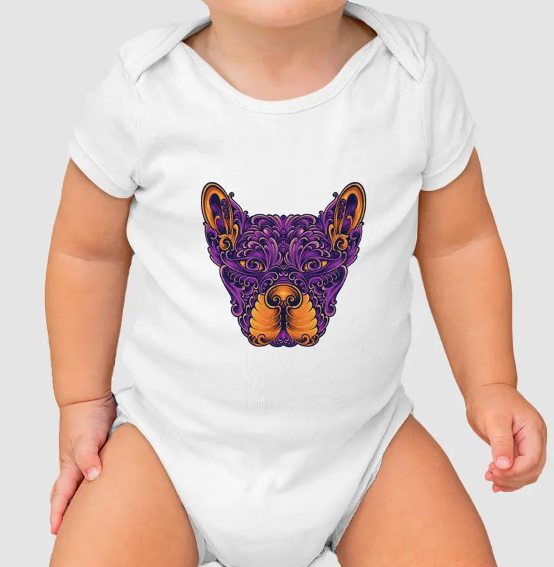 Bulldog Francês Arte Zen